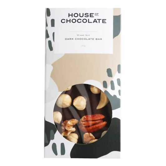 House of Chocolate - Mixed Nut Dark Chocolate Bar