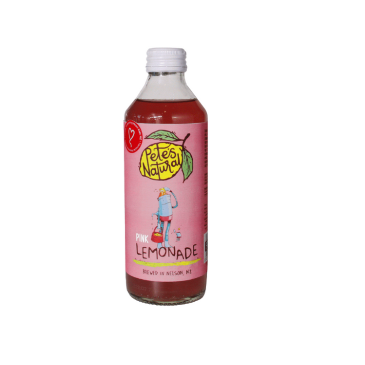 Pete's Natural Pink Lemonade 300ml