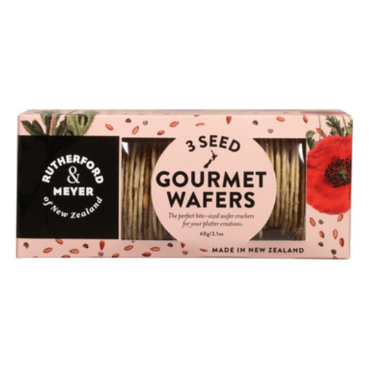 Rutherford and Meyer Gourmet Wafers - 3 seed