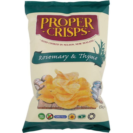 Proper Crisps - Rosemary & Thyme 150g