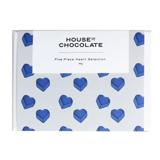 House Of Chocolate - 5 Piece Bon Bons Blue Hearts