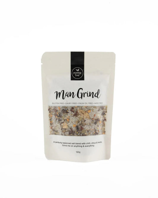 Pepper & Me - Man Grind Salt Blend 300g Bag