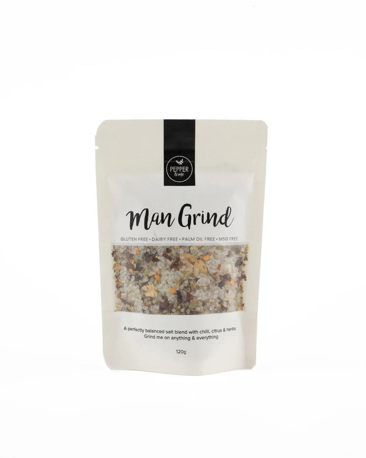 Pepper & Me - Man Grind Salt Blend 300g Bag