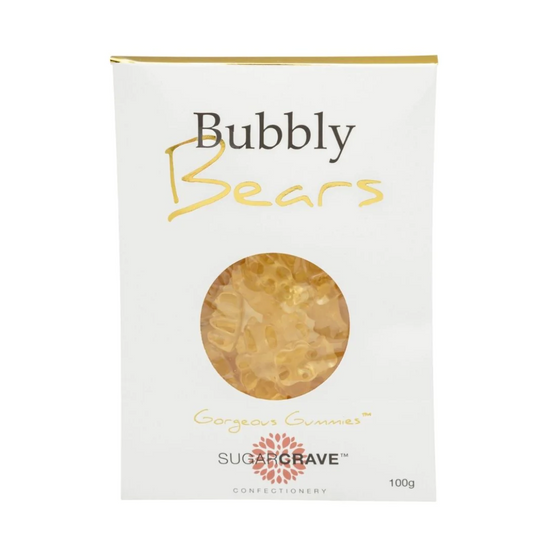 Herb and Spice Champagne Gummie Bears Pack 100g