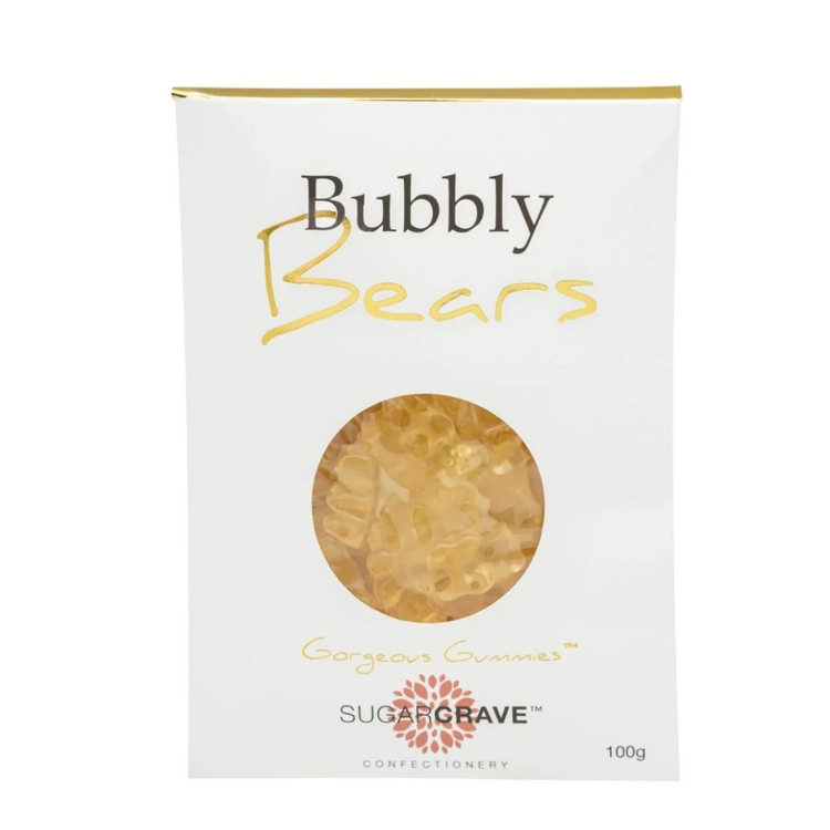 Herb and Spice Champagne Gummie Bears Pack 100g