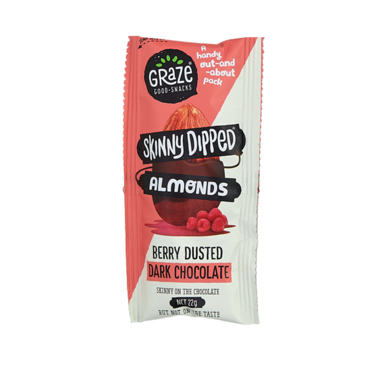 Graze Skinny Dipped Almonds 22g bag