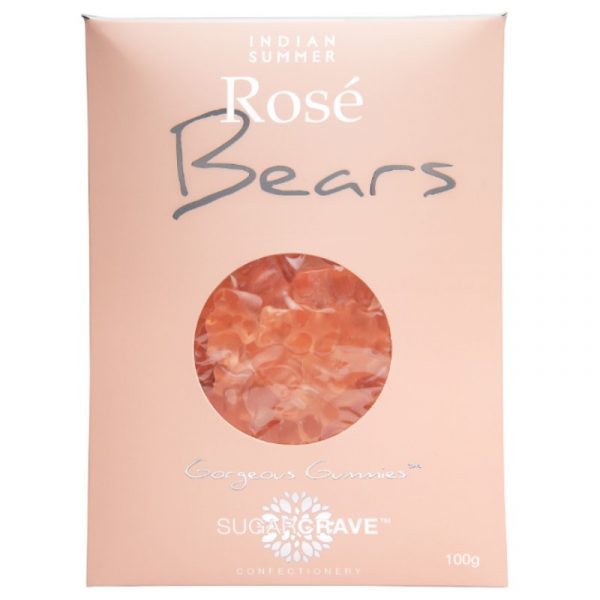 Herb and Spice Rosé Gummie Bears Pack 100g
