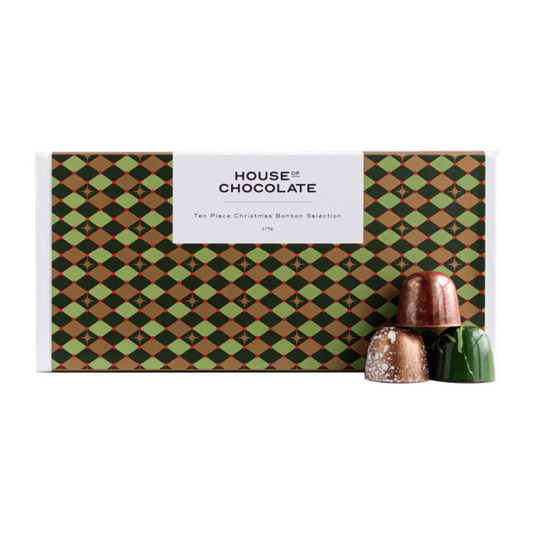 House Of Chocolate - 10 Piece Christmas Bon Bons (GF)