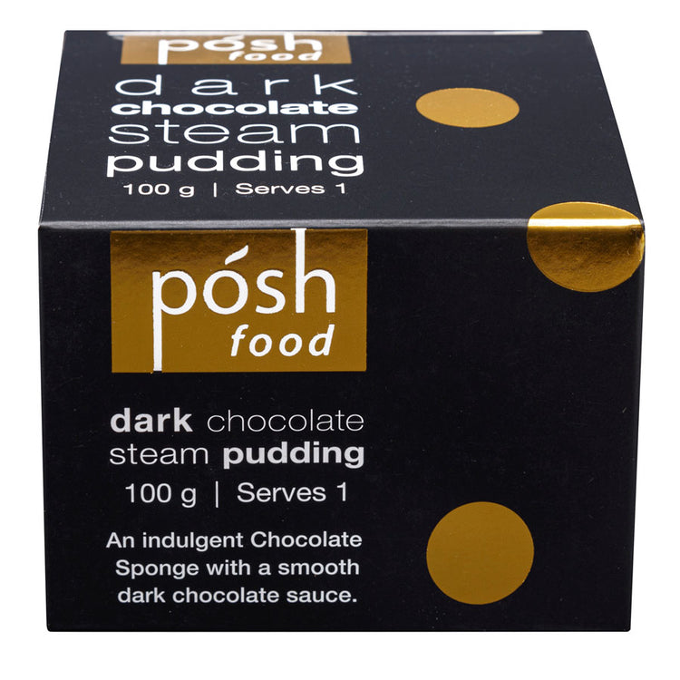Herb and Spice Dark Chocolate Steam Pudding 100g