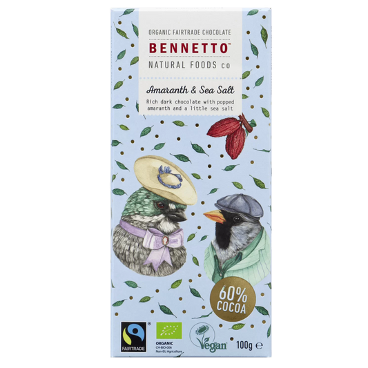 Bennetto - Aramanth & Sea Salt Block 100g