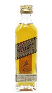 Johnnie Walker Gold reserve Label Miniature