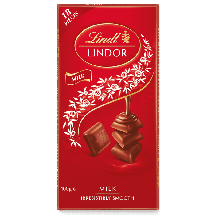 Lindt Boxed Milk Chocolate 100g